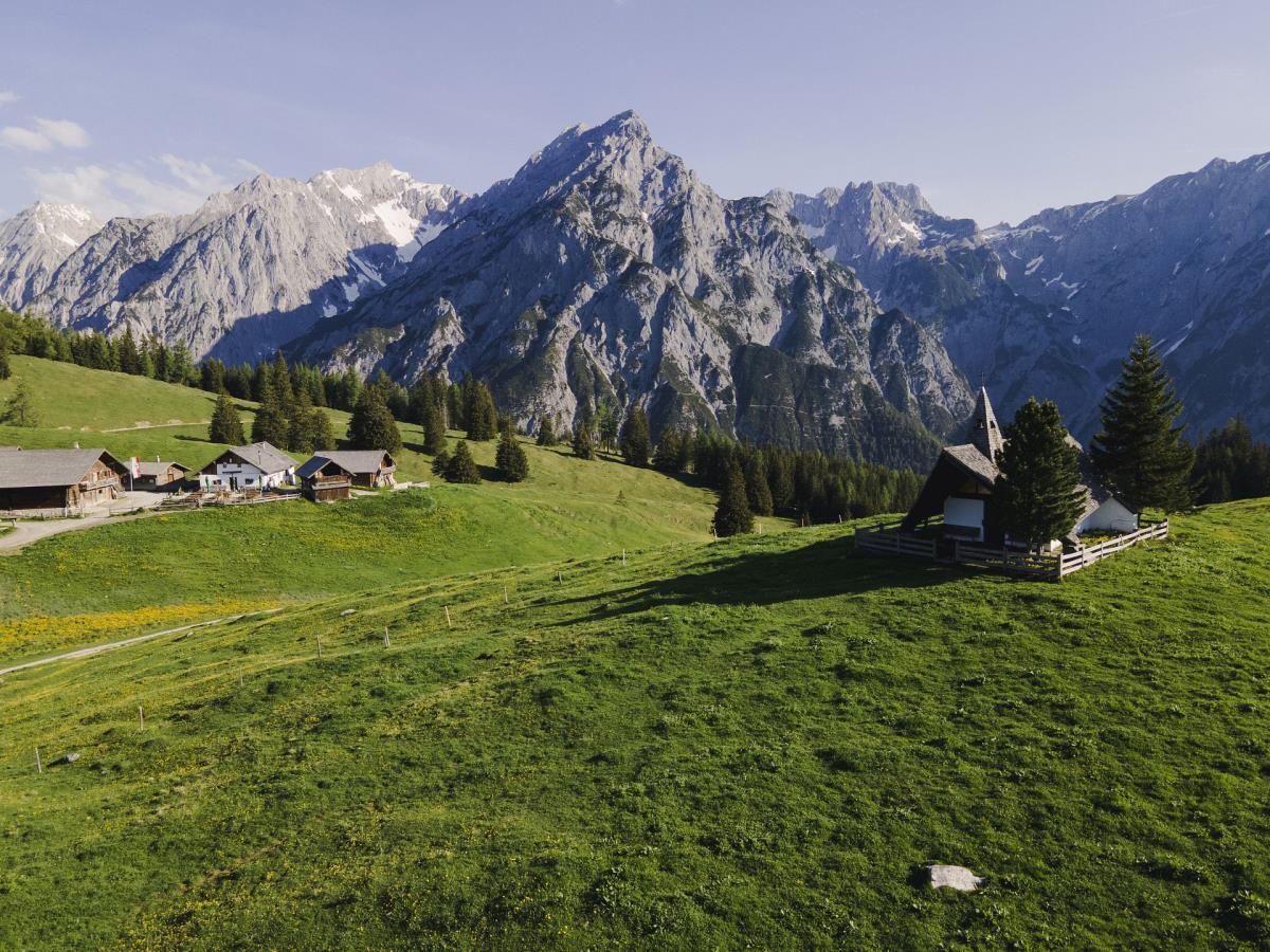 Alpenfamilienglück am Karwendel