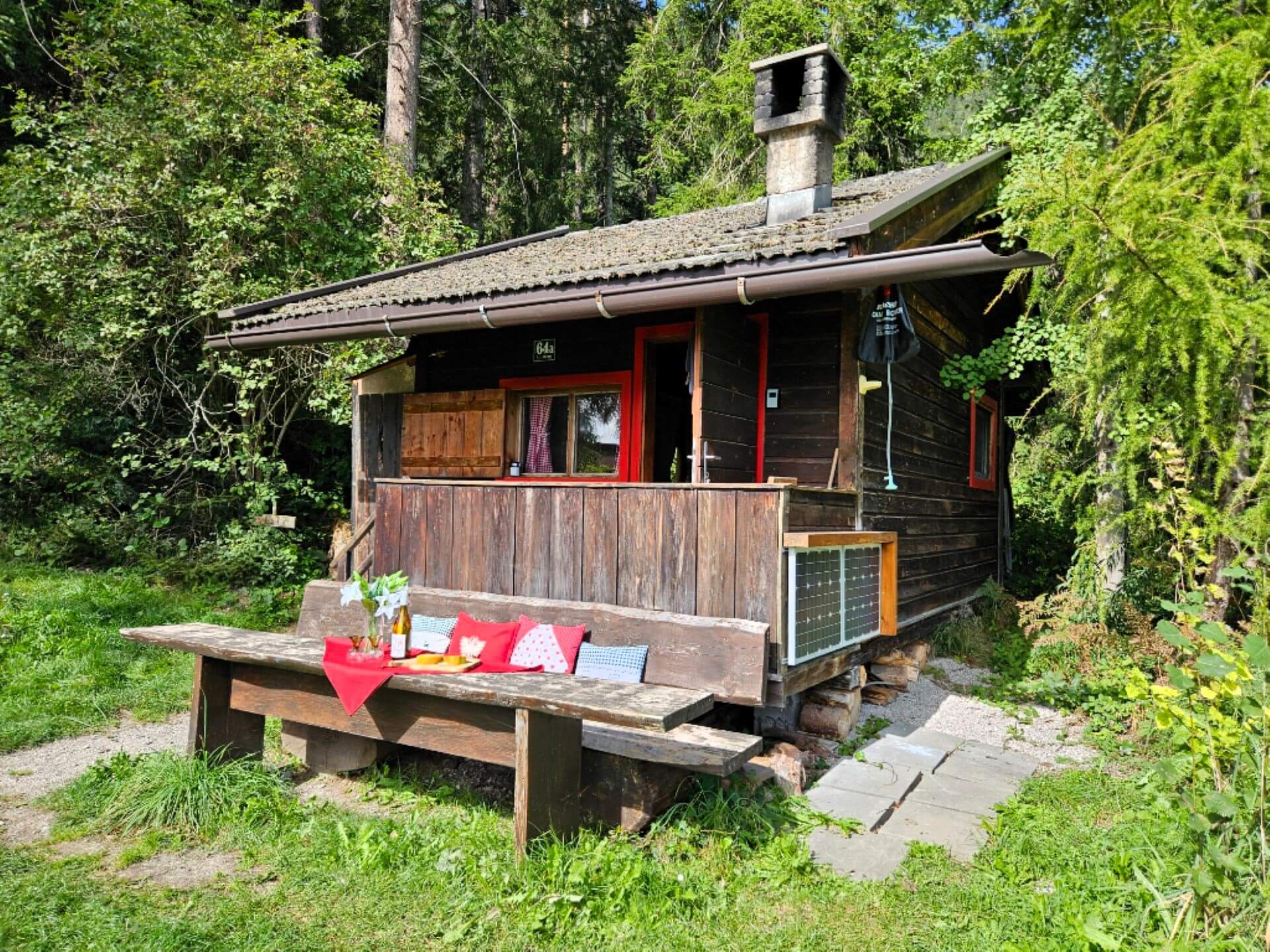 Waldhüttl am Karwendelgebirge